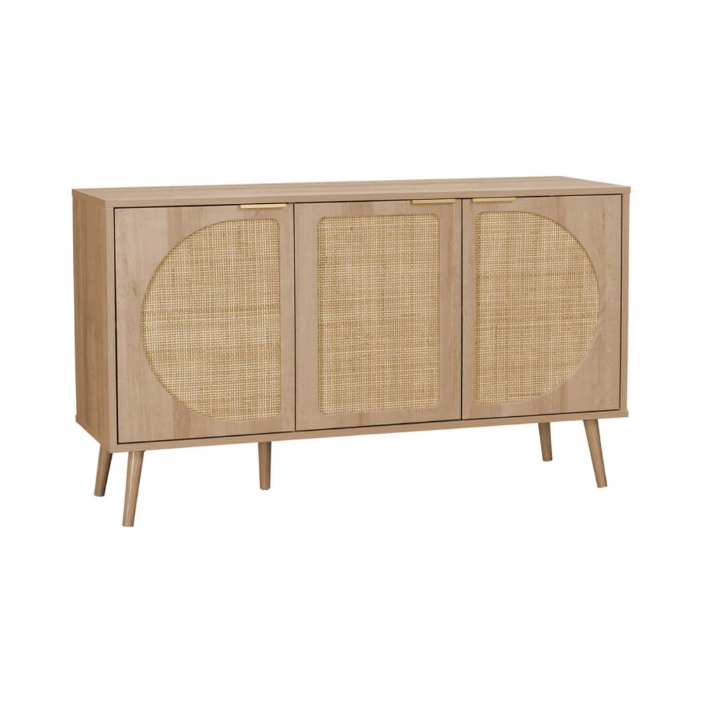 Buffet de rangement 3 portes + 2 niveaux - Maisons du Monde