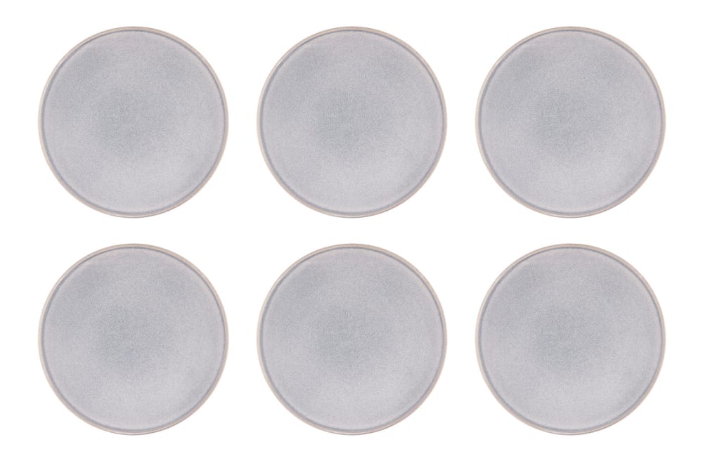 Lot de 6 assiettes plates