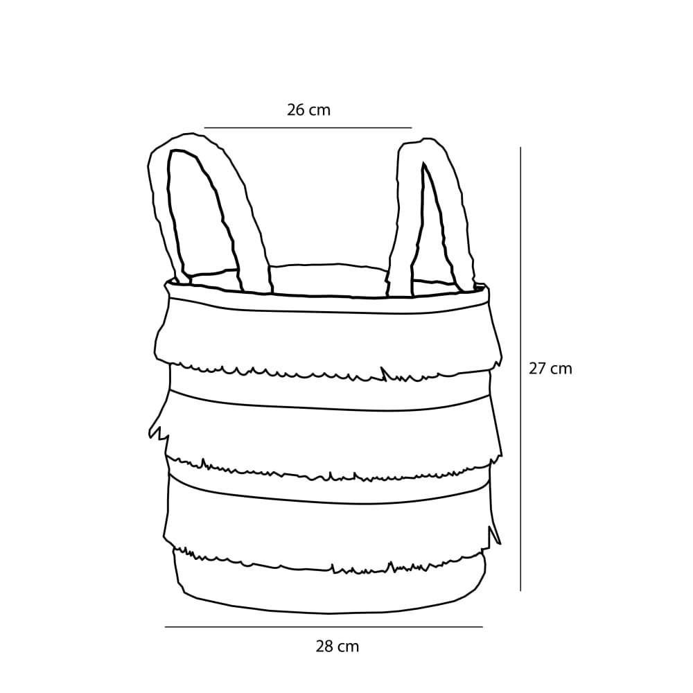 Ensemble de paniers de rangement brun jacinthes d’eau h30xl32xl32cm - Maisons du Monde