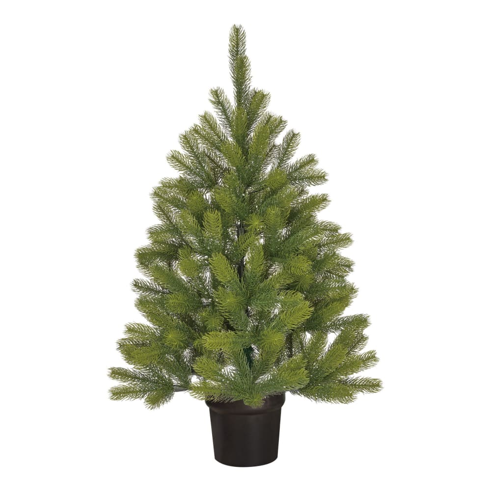 Árbol de navidad artificial en maceta alt. 90