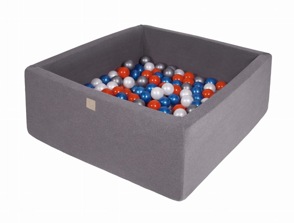 MeowBaby Piscine À Balles pour Bébé - Piscine a Balle pour Enfant Multicolore Pvc - Poly Chlorure De Vinyle - 90x40x90cm