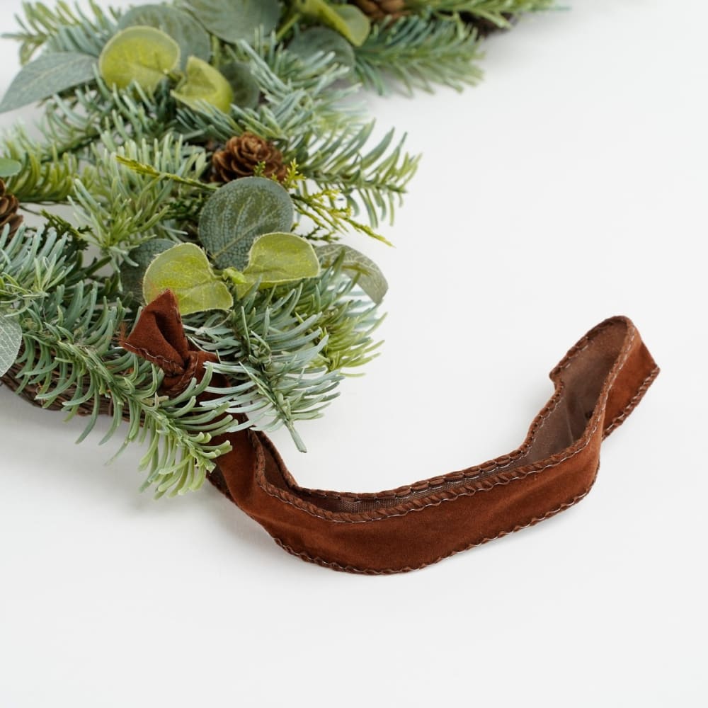 Couronne vert plastique h6xl60xl60cm - Maisons du Monde