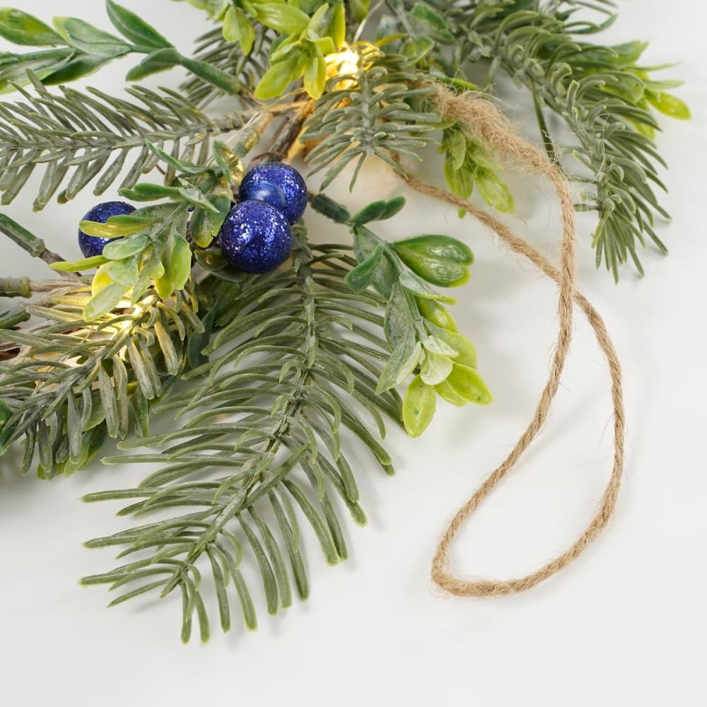 Couronne vert plastique h7xl42xl42cm - Maisons du Monde