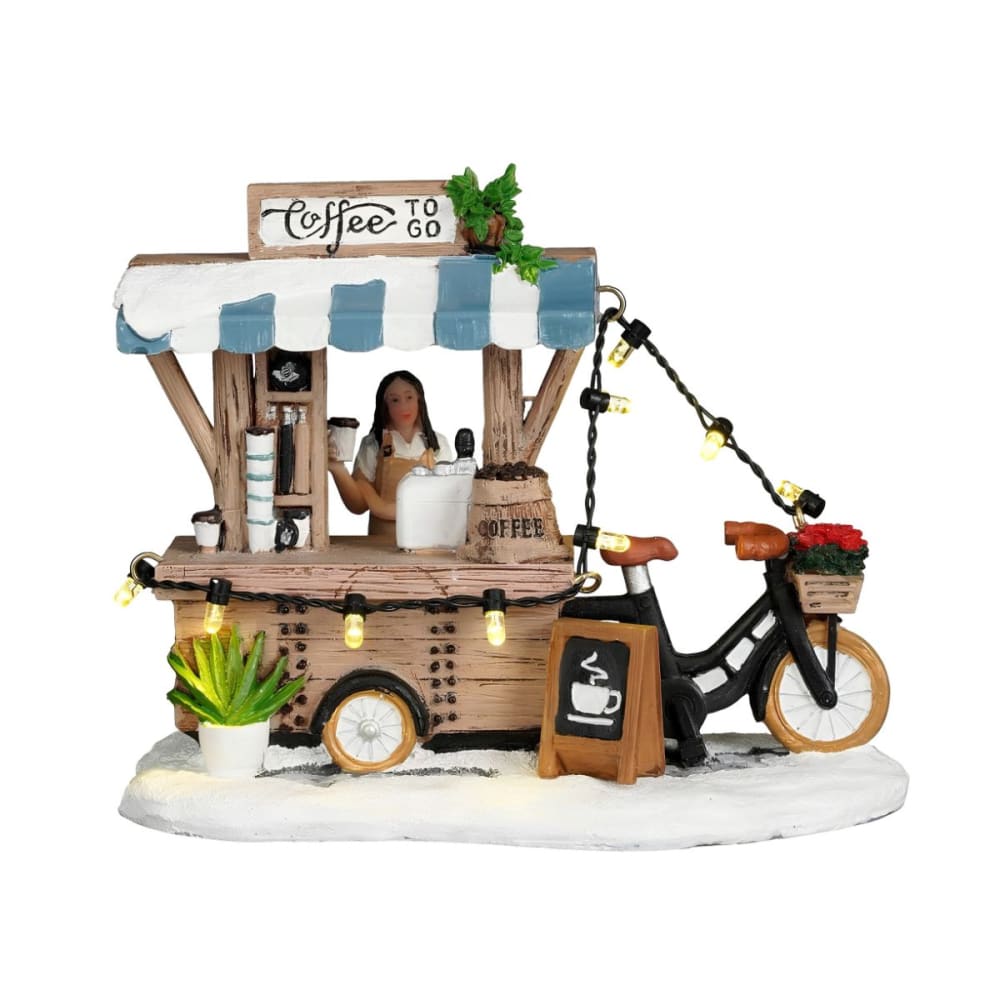 LuVille Weihnachtsdorf Luville Originals Mehrfarbig Kunststoff H11xB8xL13.5cm style classic chic Mehrfarbig Pvc - Polyvinlychlorid Festliche