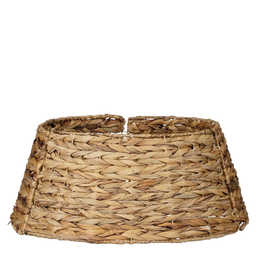 Cesta del árbol de navidad en hierba marina marrón natural d58