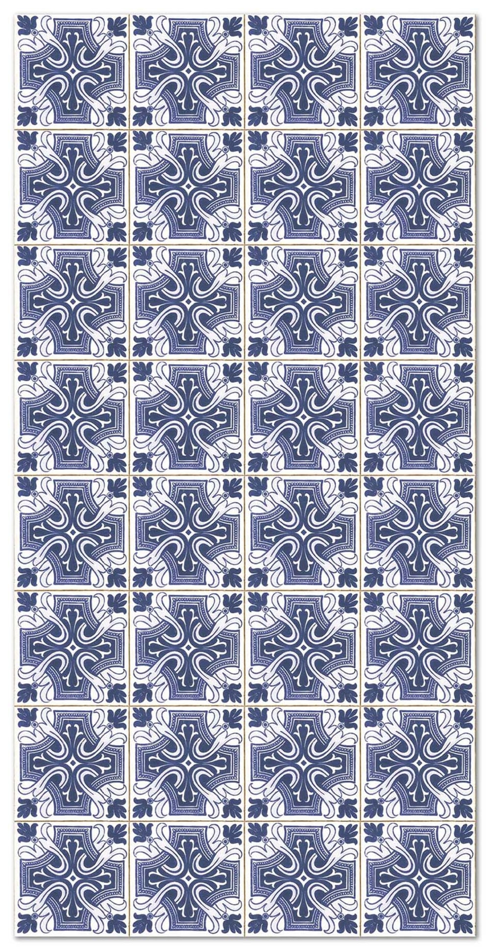 Tapis vinyle carreaux