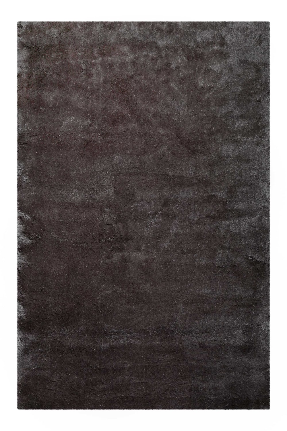 Homie Living Hochflor-Teppich, weich und flauschig, anthrazitgrau 110x170 style modern - Pvc - Polyvinlychlorid