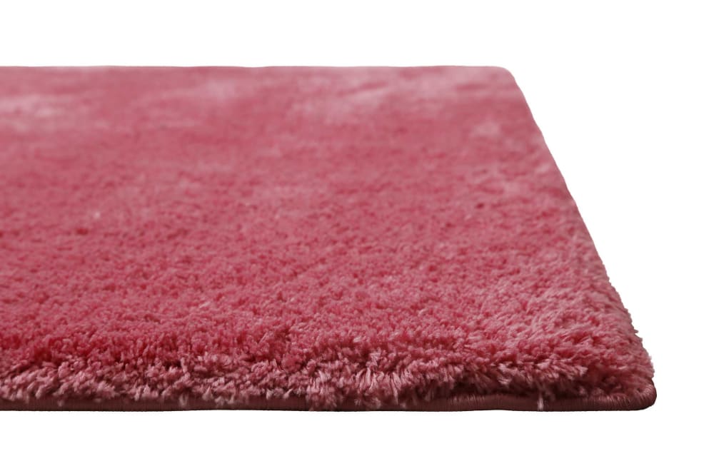 Tapis à poils longs, confort moelleux, rose 80x150 — vue 4