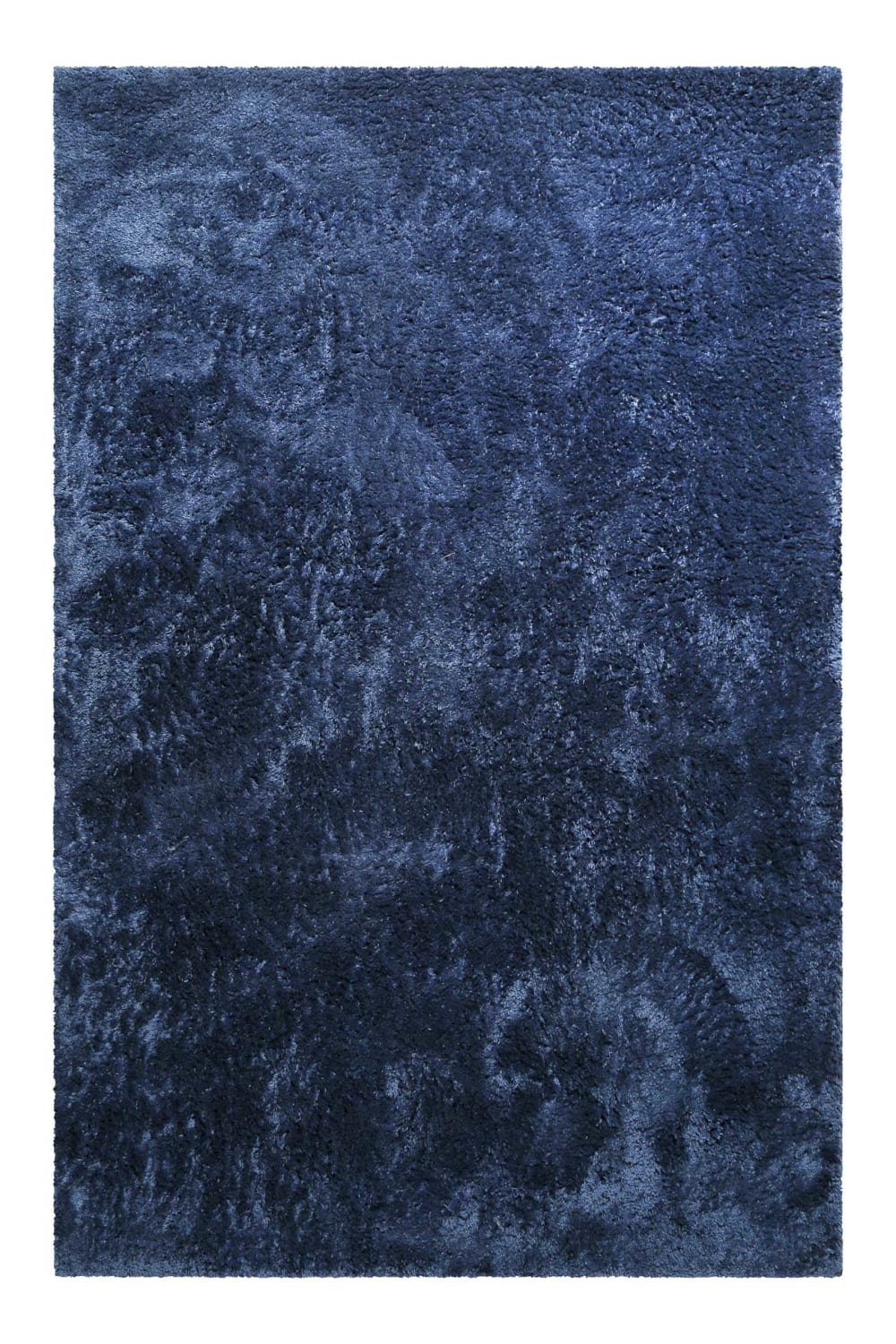 Homie Living Hochflor-Teppich, weich und flauschig, blau 170x240 style modern - Pvc - Polyvinlychlorid