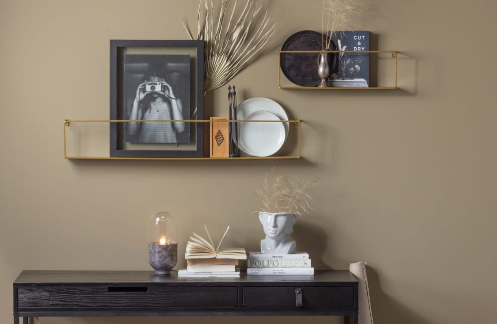Console design en bois noir - Maisons du Monde