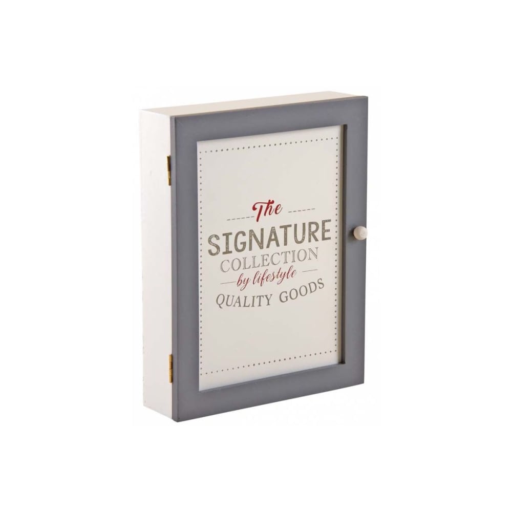 Boîte à clés en bois laqué the signature collection