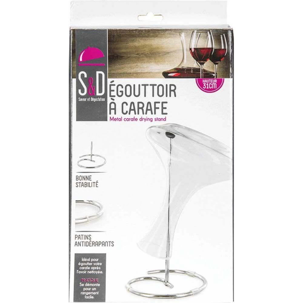 Egouttoir à carafe en métal chromé - Maisons du Monde
