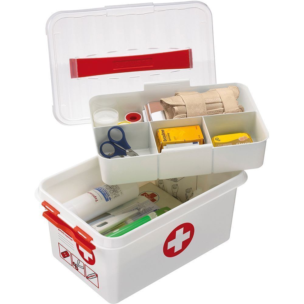 Boite à compartiments 1er secours q-line 6 litres - Maisons du Monde