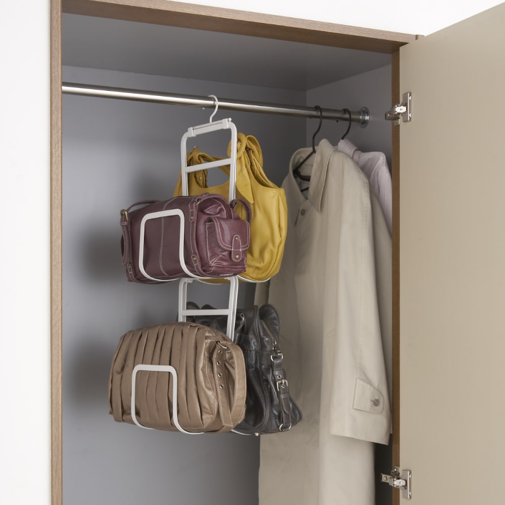 Support pour sacs H113/137 cm - Blanc - Maisons du Monde