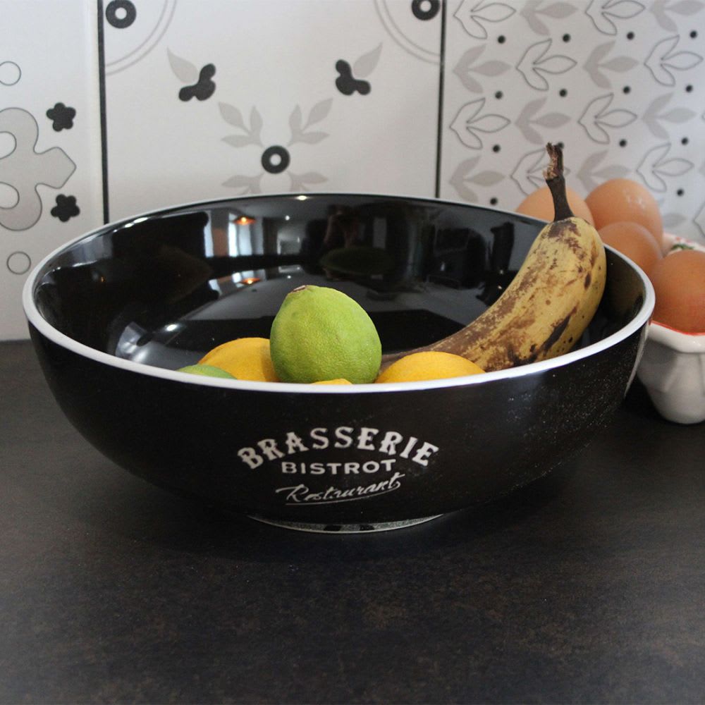 Saladiers en grès bistrot (lot de 2) - Maisons du Monde