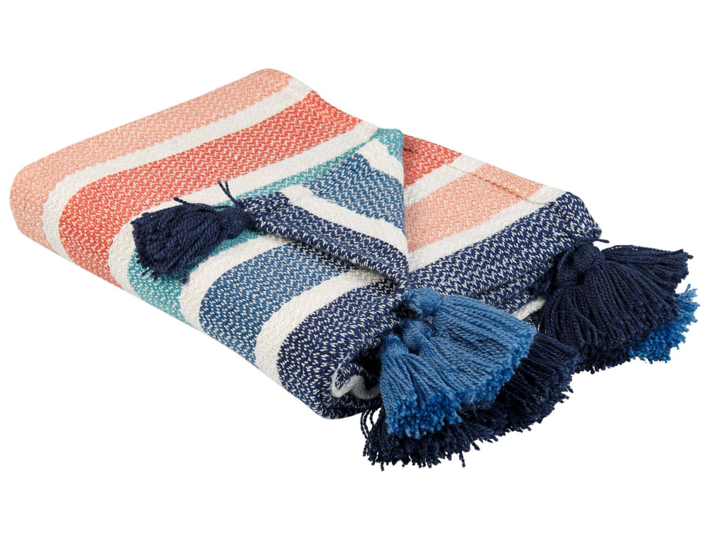Couverture en polyester multicolore 150x130cm
