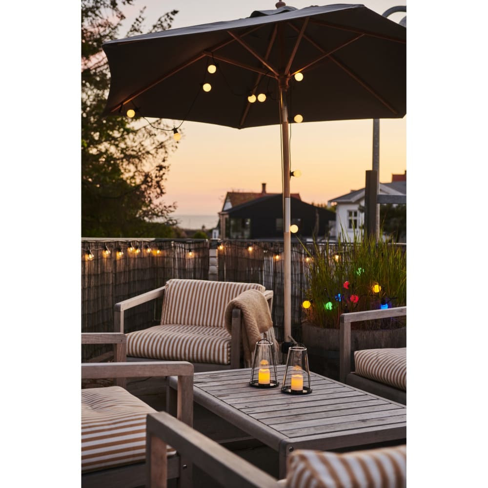 Guirlande d'exterieur led transparente tobias 400cm - Maisons du Monde