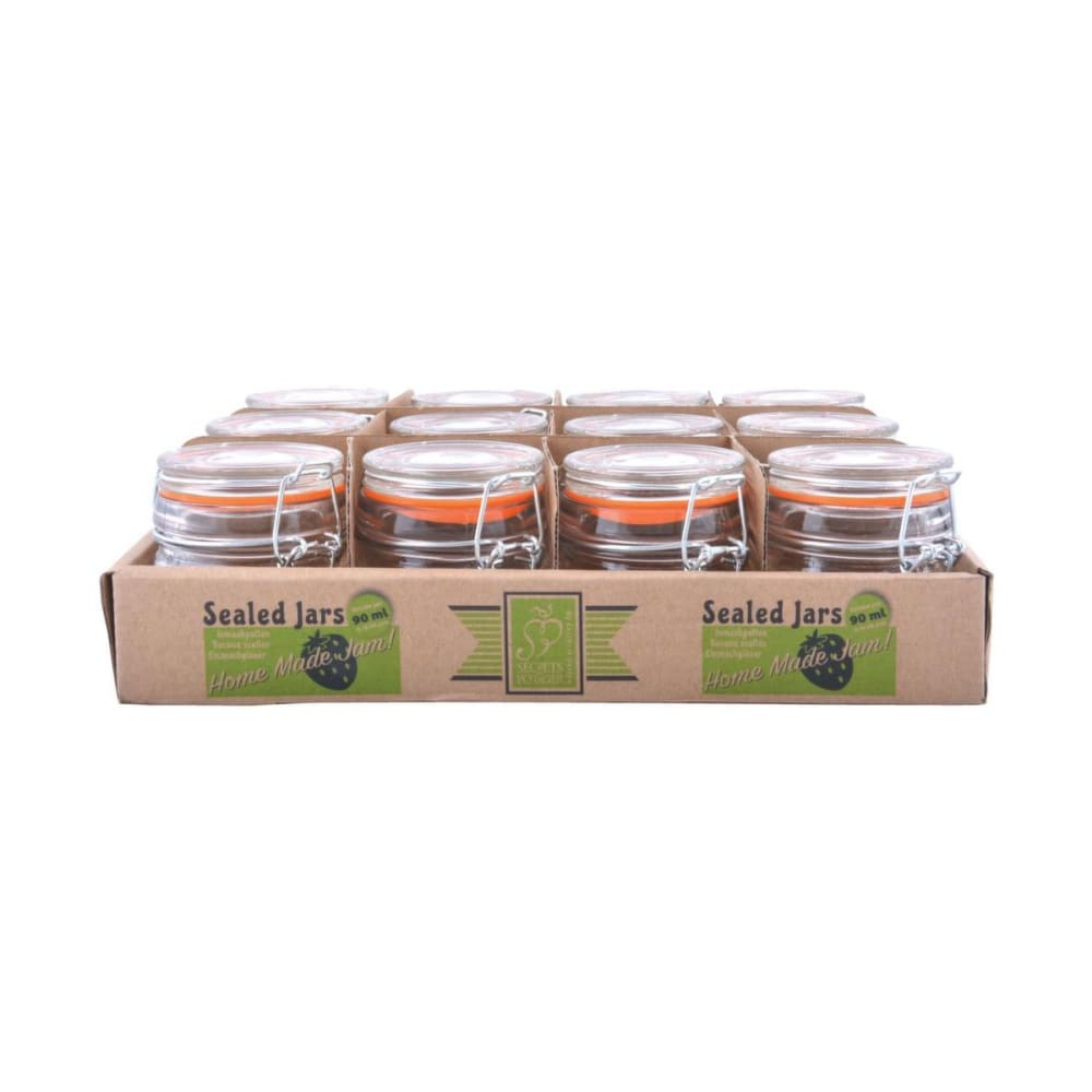 Bocaux en verre home made jam (lot de 12) Bocaux en verre home made jam (lot de 12)