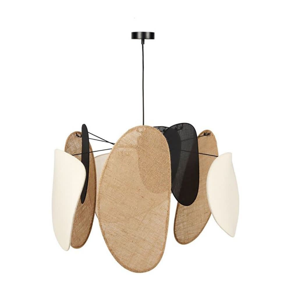 Suspension métal lin jute almeria d66 — vue 4
