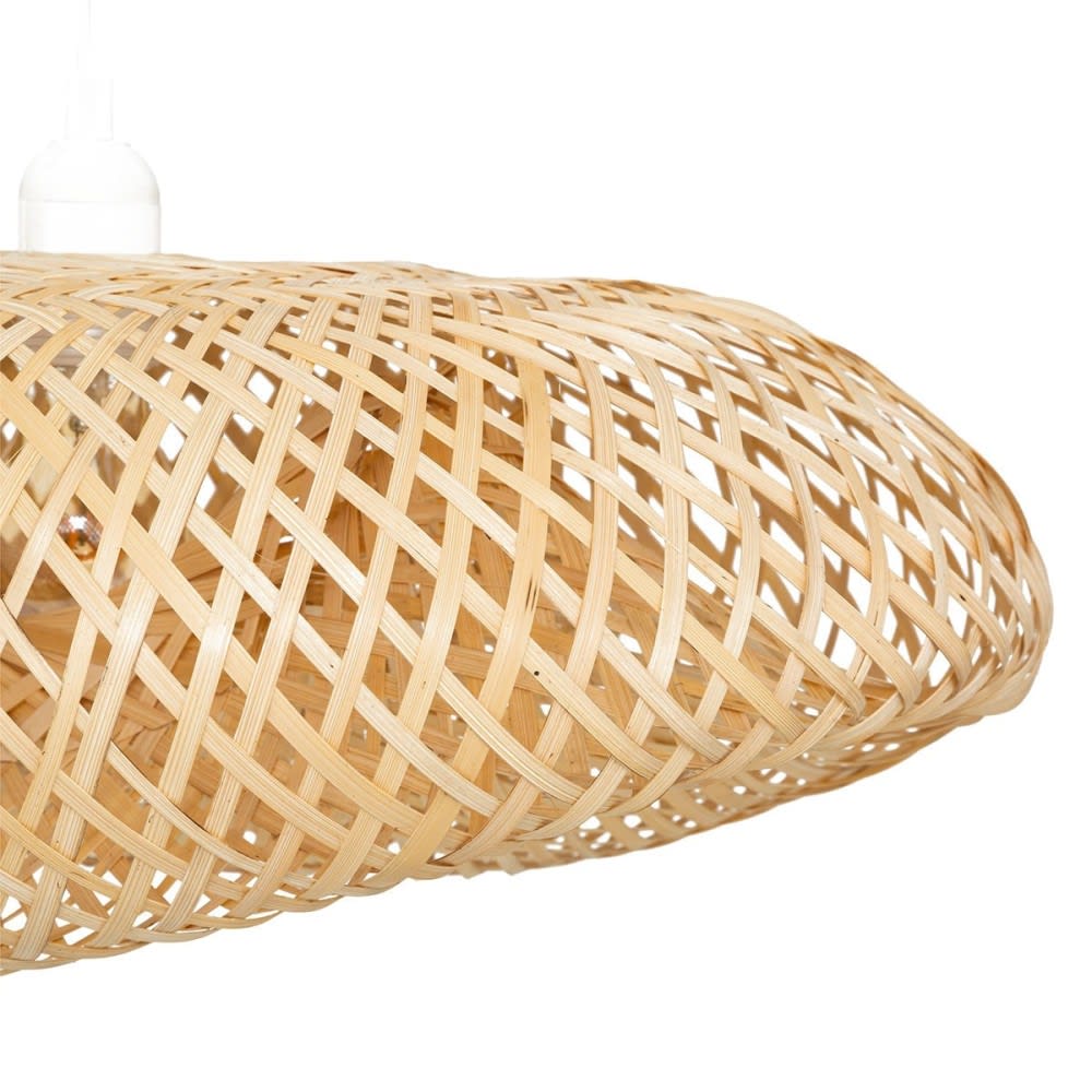 Suspension bambou beddy naturel d50 — vue 3