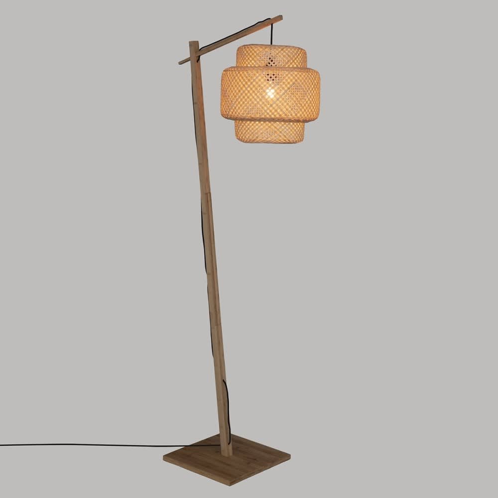 Lampadaire arc liby naturel h173 — vue 4