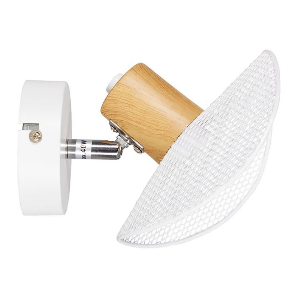 Decoratie Applique spot orientable métal hyde blanc