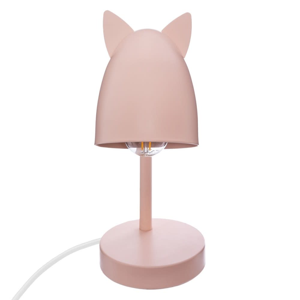 Lampe oreilles métal rose — vue 3