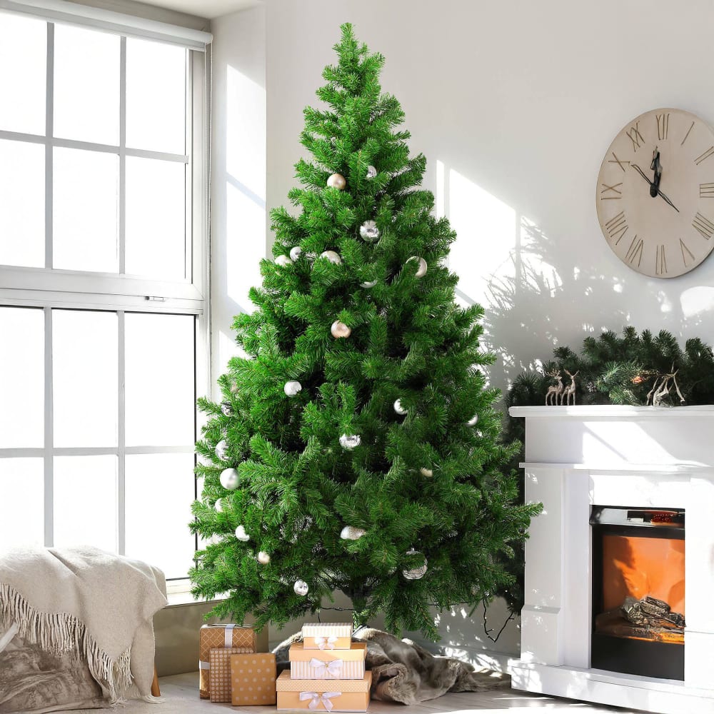 Sapin de noël vert 100x100 cm - Maisons du Monde