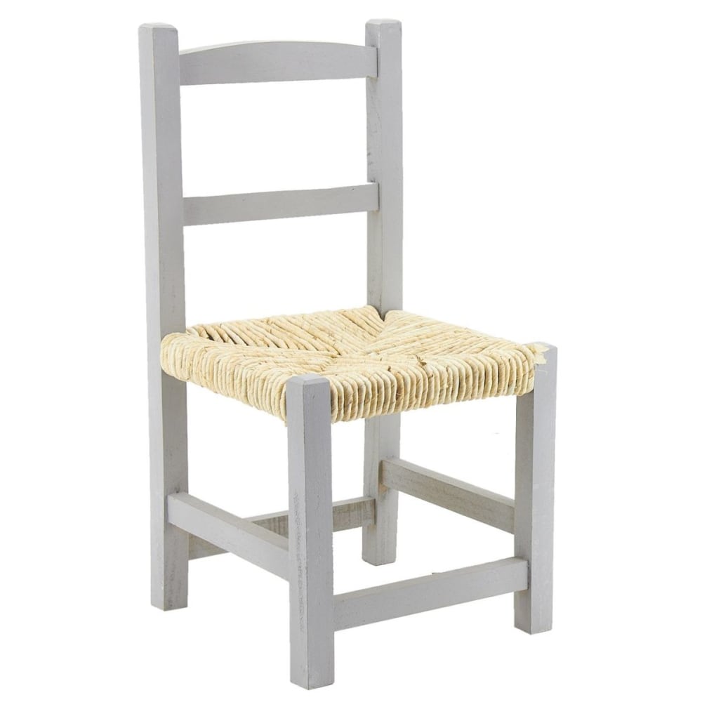 Aubry Gaspard - Chaise enfant en bois gris