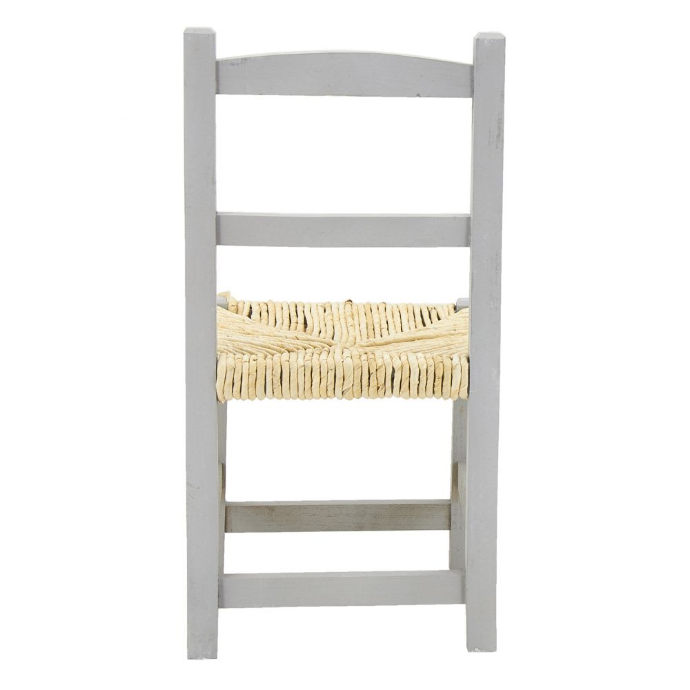 Chaise enfant en bois gris (Aubry Gaspard) - Image 2
