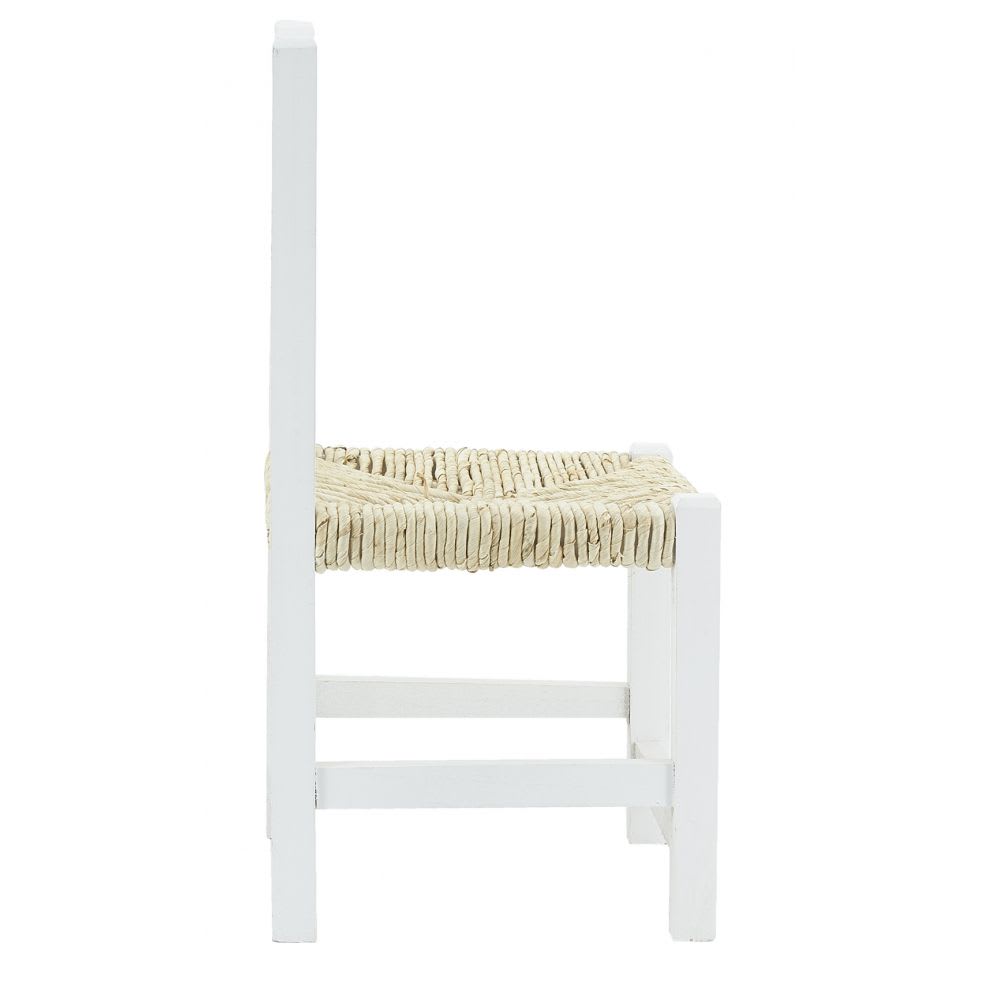 Chaise enfant en bois blanc (Aubry Gaspard) - Image 1