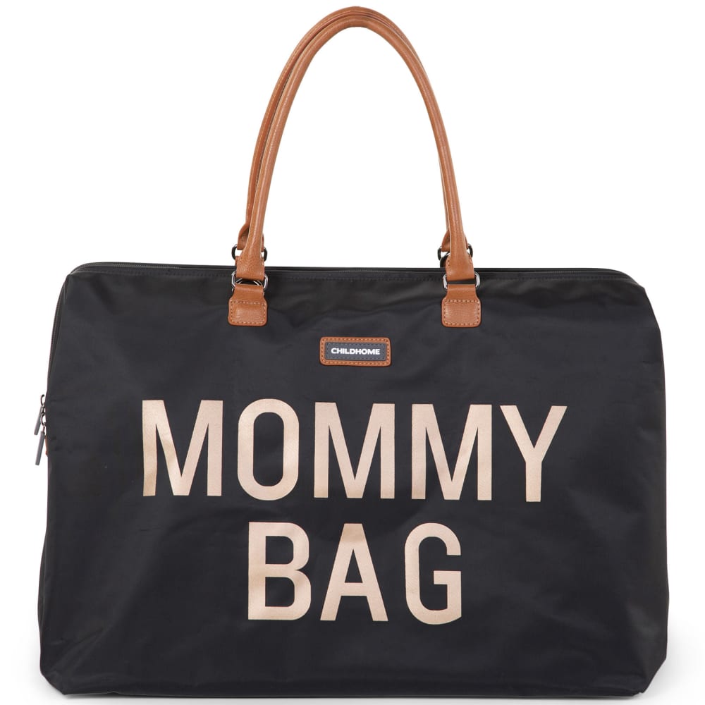 Sac à langer à anses Mommy bag noir