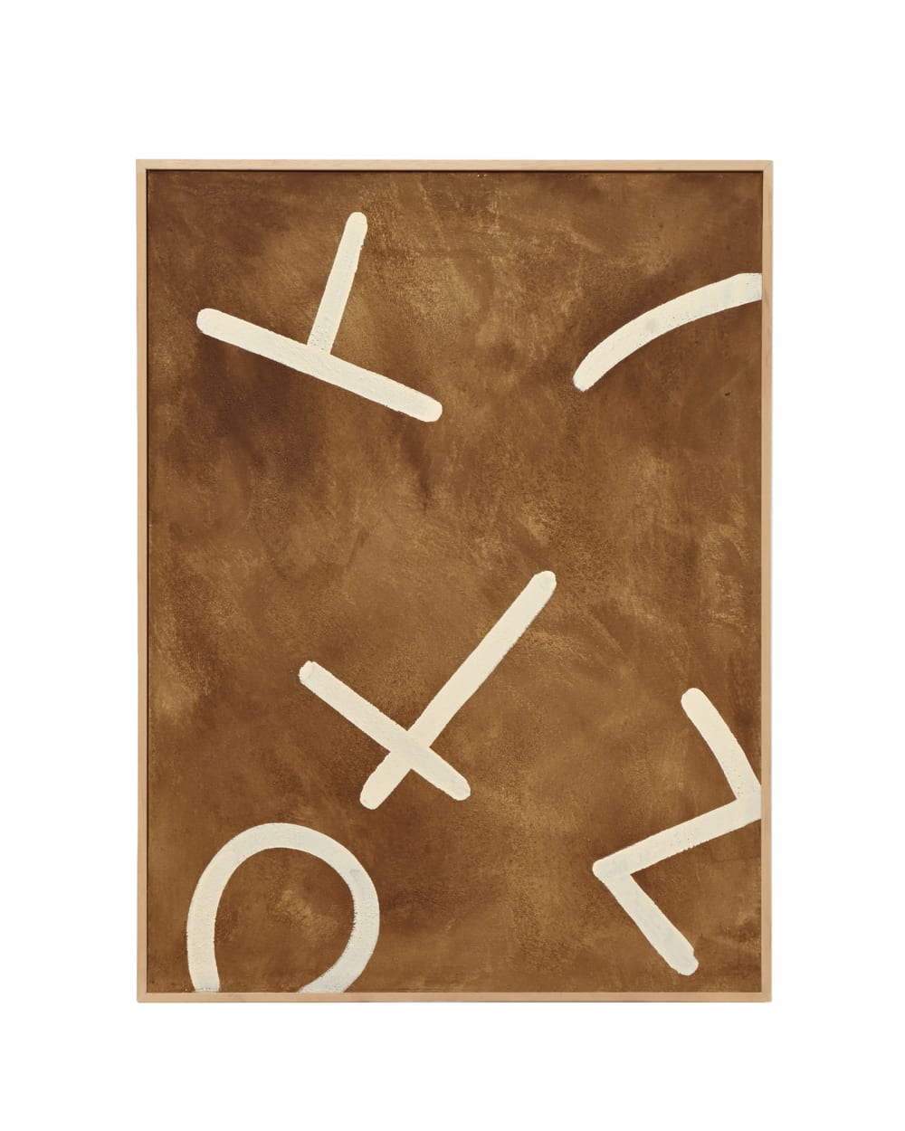 Peinture à l'huile décorative - main