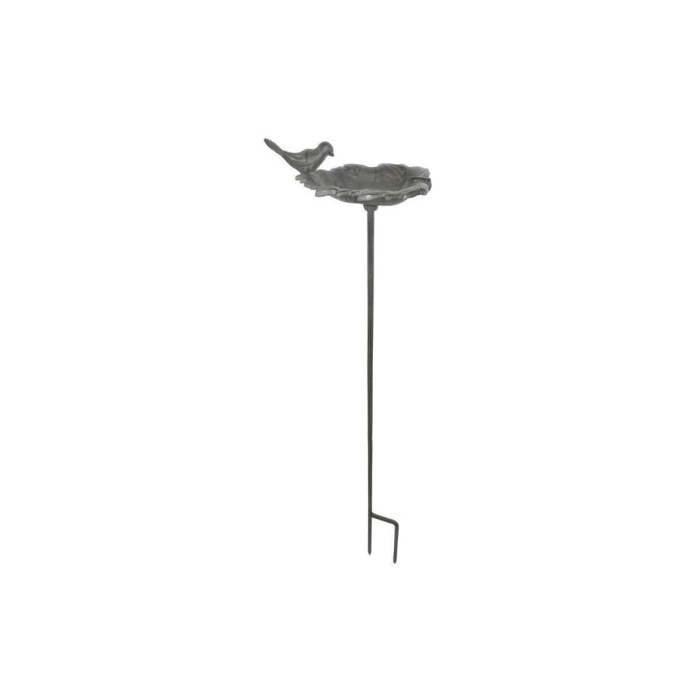 Bain oiseaux en fonte à planter
