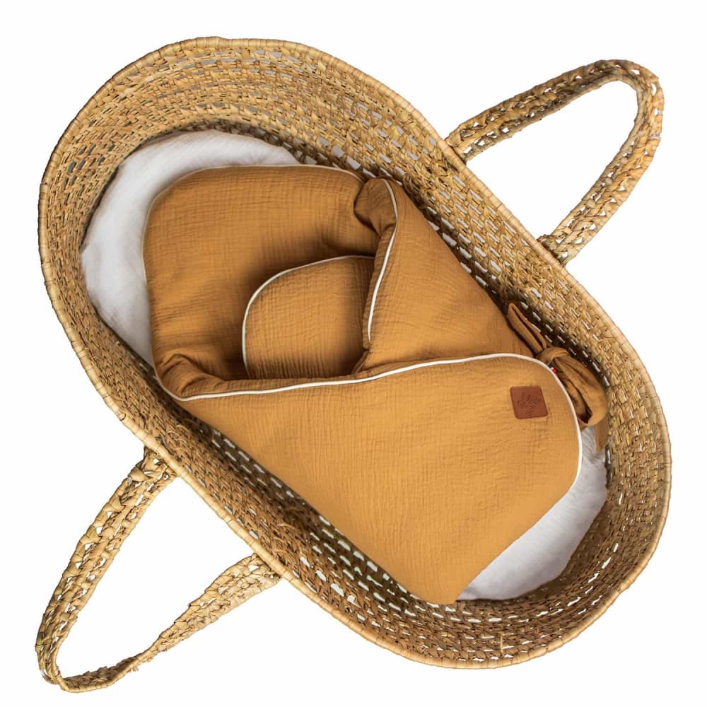 Sevira Kids Schlafsack aus baumwollgaze jeanne style classic chic BRAUN BAUMWOLLE Baby