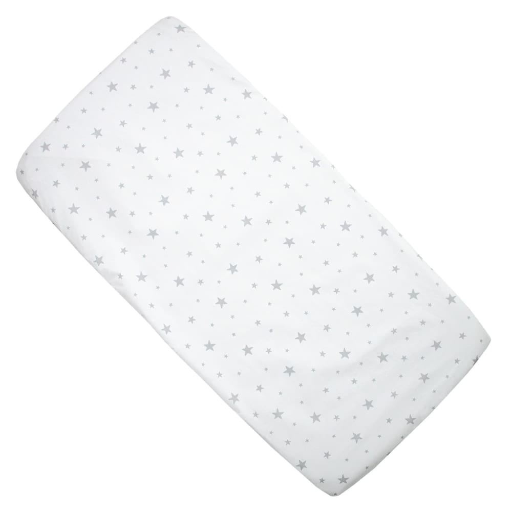 Drap housse berceau bébé en coton blanc 40x80 cm Drap housse berceau bébé en coton blanc 40x80 cm