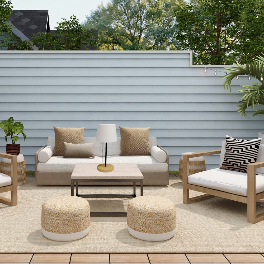 Lampe de table portable rechargeable avec socle finition bois ø13cm