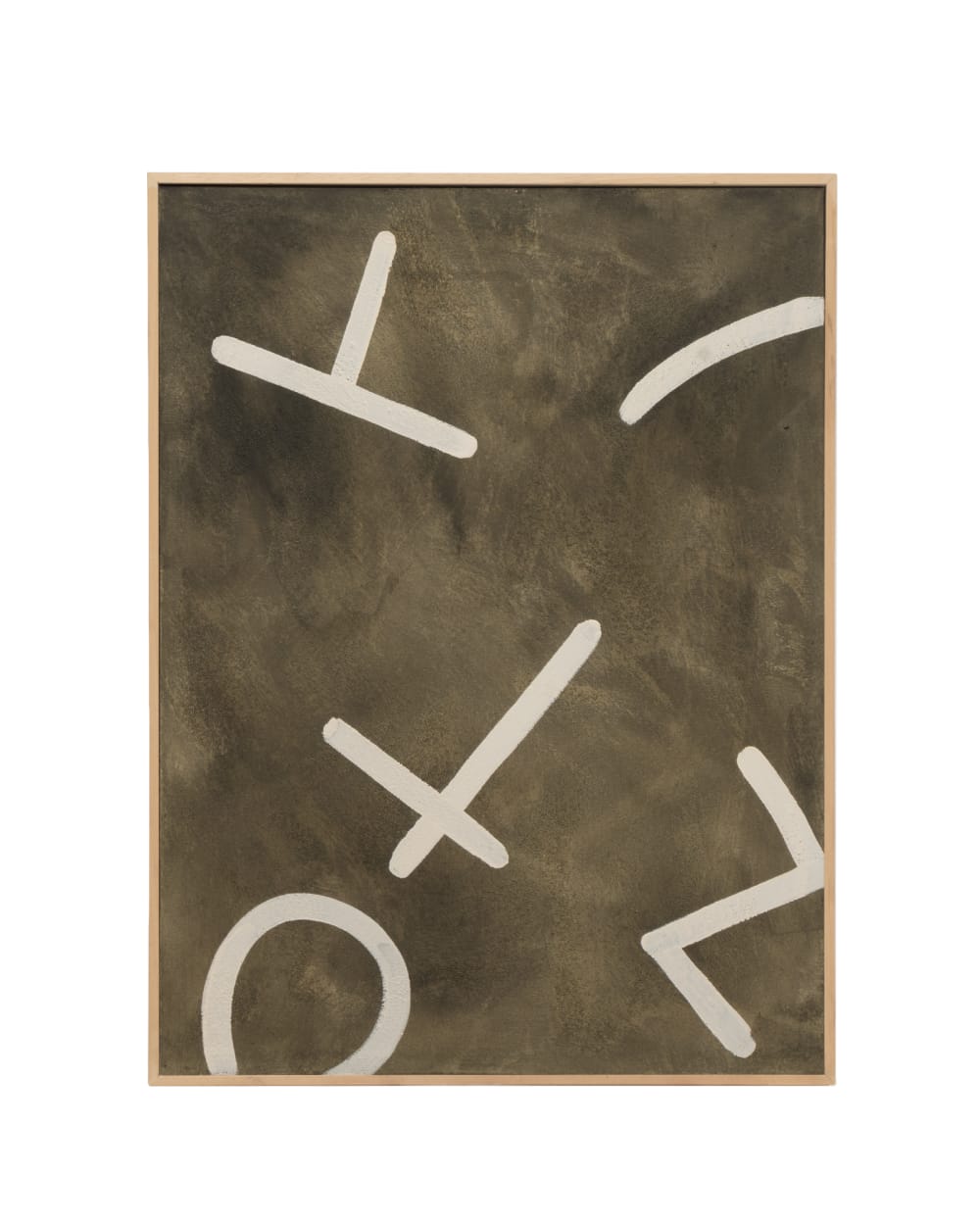 Peinture à l'huile décorative - main