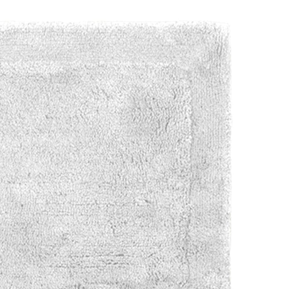 Tapis doux & épais de bain ou d'intérieur blanc 50x80 cm — vue 3