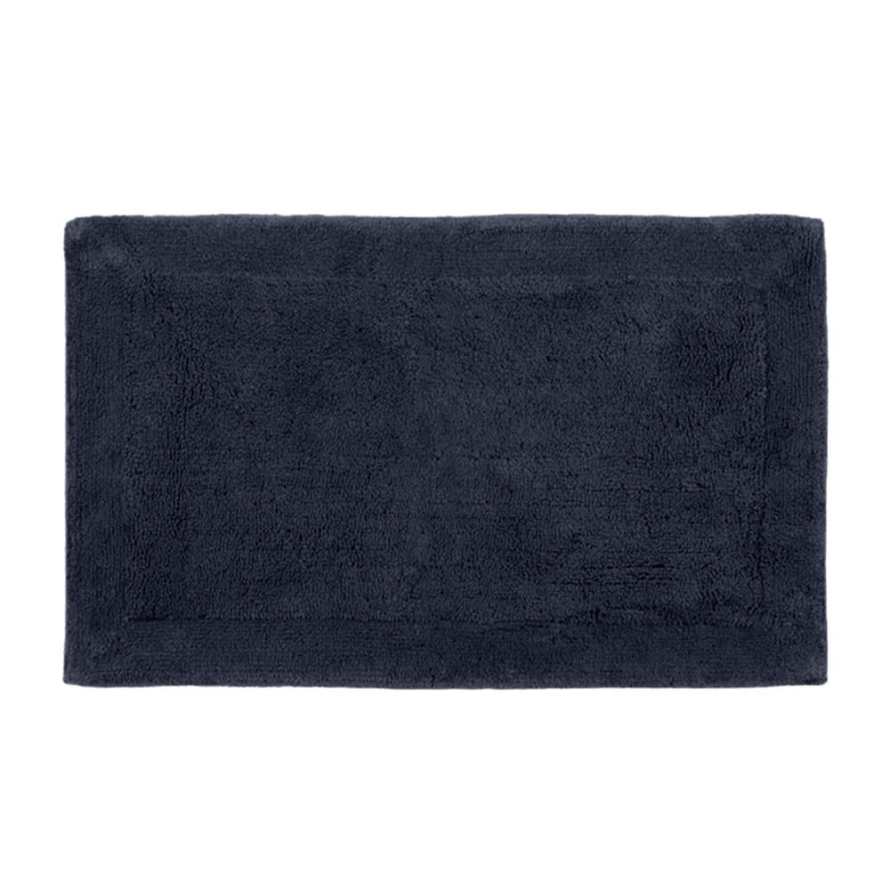 Tapis doux & épais de bain ou d'intérieur bleu nuit 50x80 cm