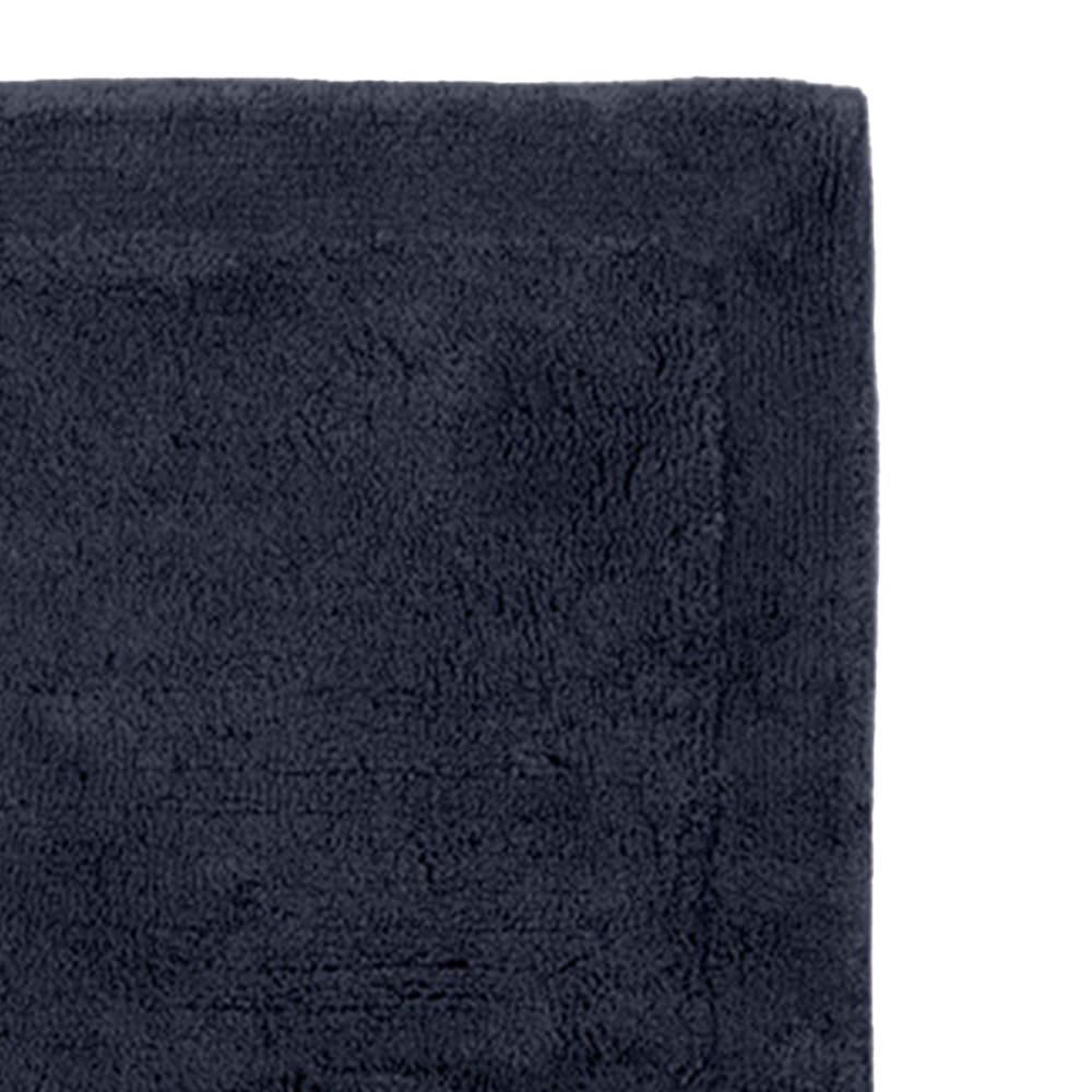 Tapis doux & épais de bain ou d'intérieur bleu nuit 50x80 cm — vue 3