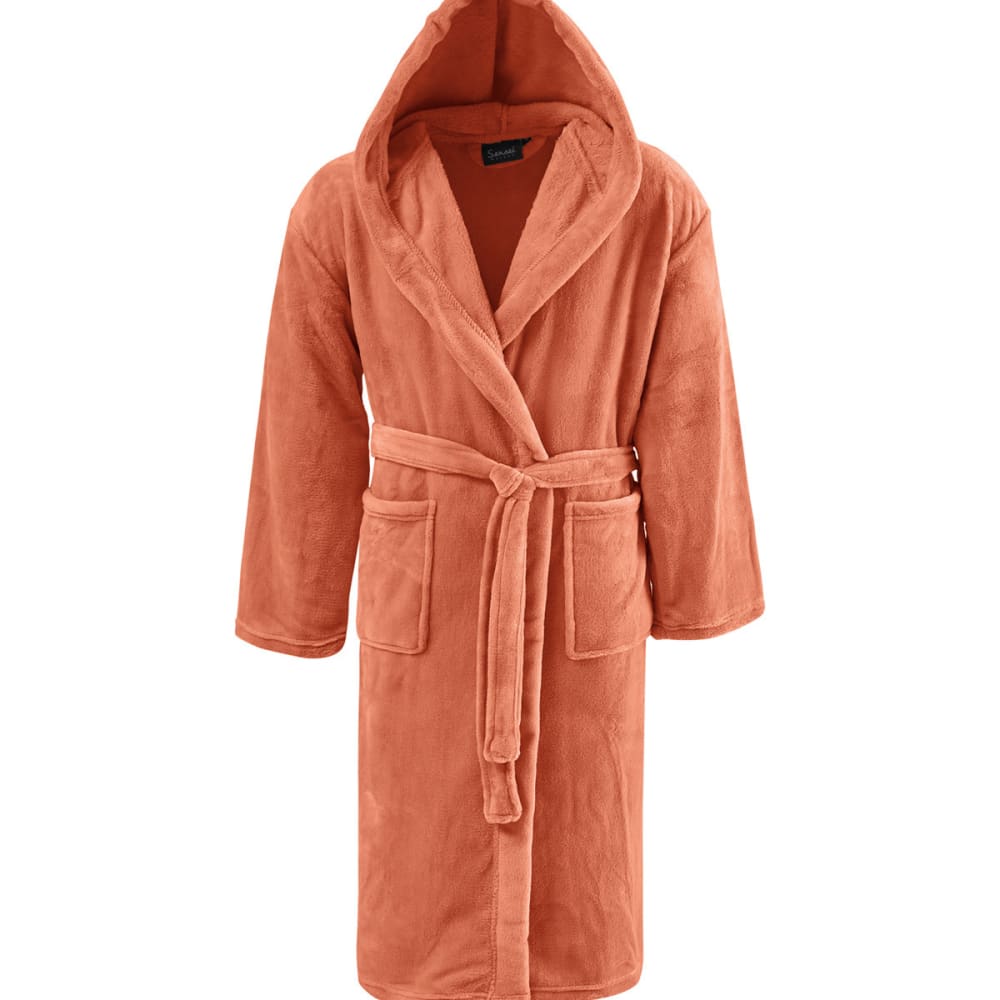 Ppeignoir polaire mixte - corail