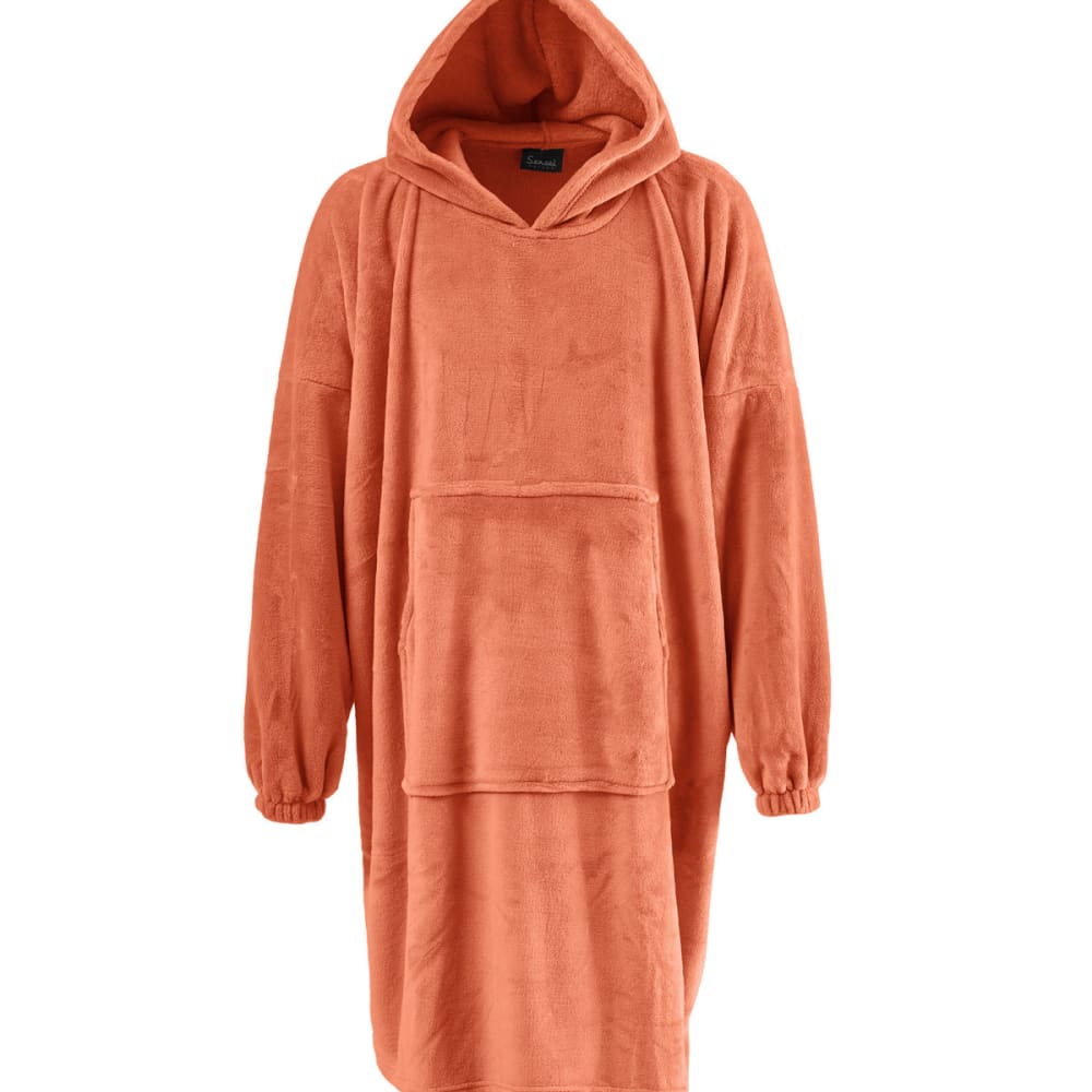 Pponcho polaire à capuche - taille