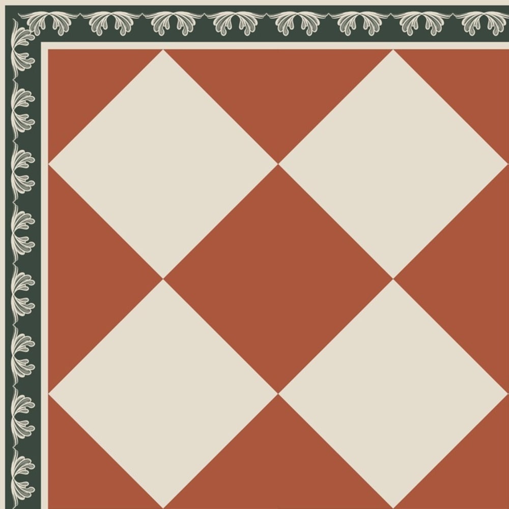 Tapis antidérapant - vinyle - int./ext. - rouge - 50x120cm — vue 4