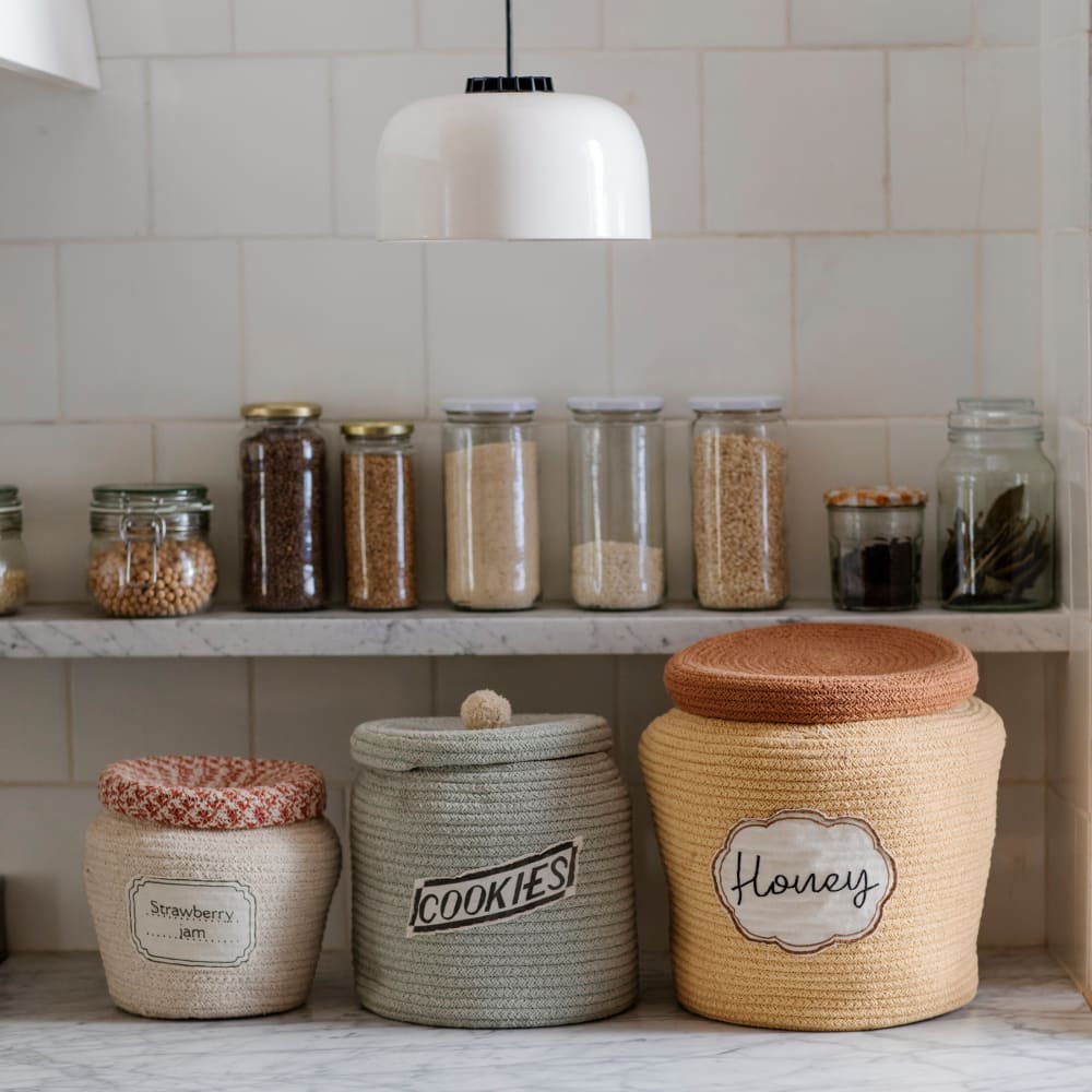 Panier de pot de miel, 27x28x28cm - Maisons du Monde