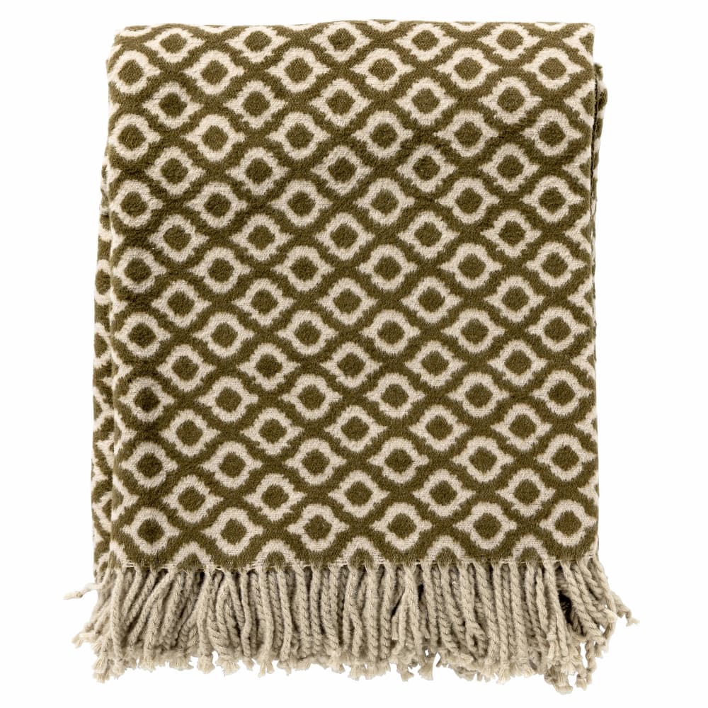 Plaid aus Baumwolle und Acryl 150x200 cm - Maisons Du Monde