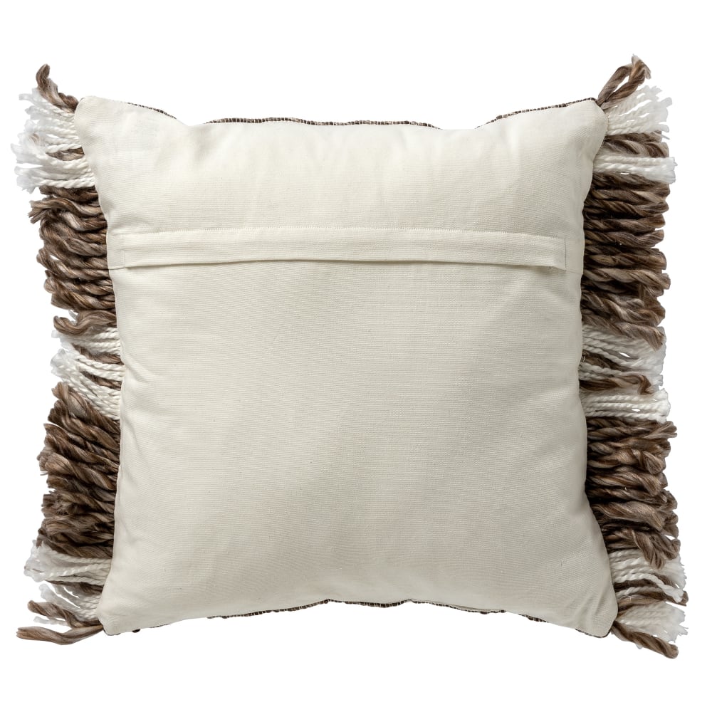 Housse de coussin Taupe 45x45 cm - Maisons du Monde