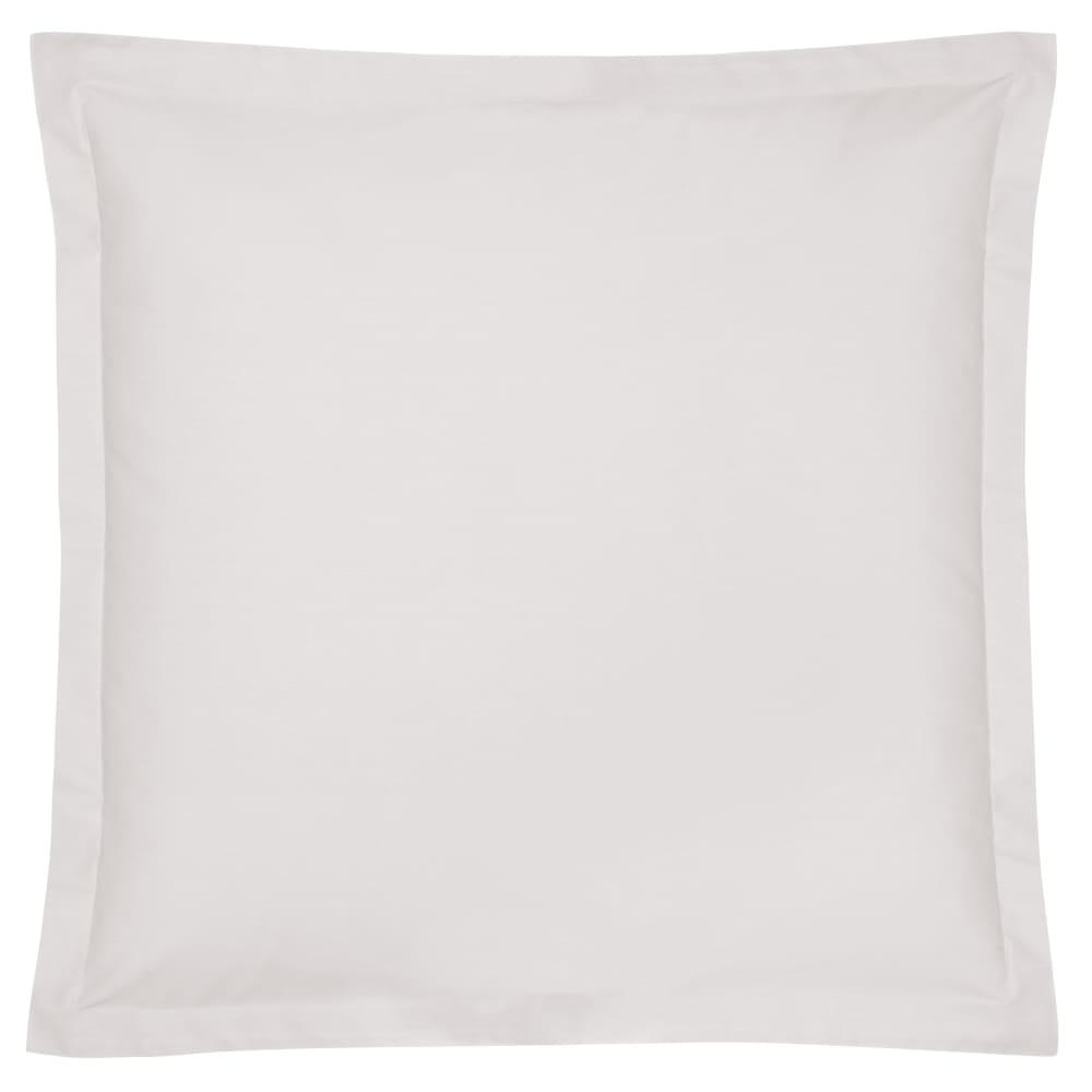 Taie d'oreiller en percale bio blanc