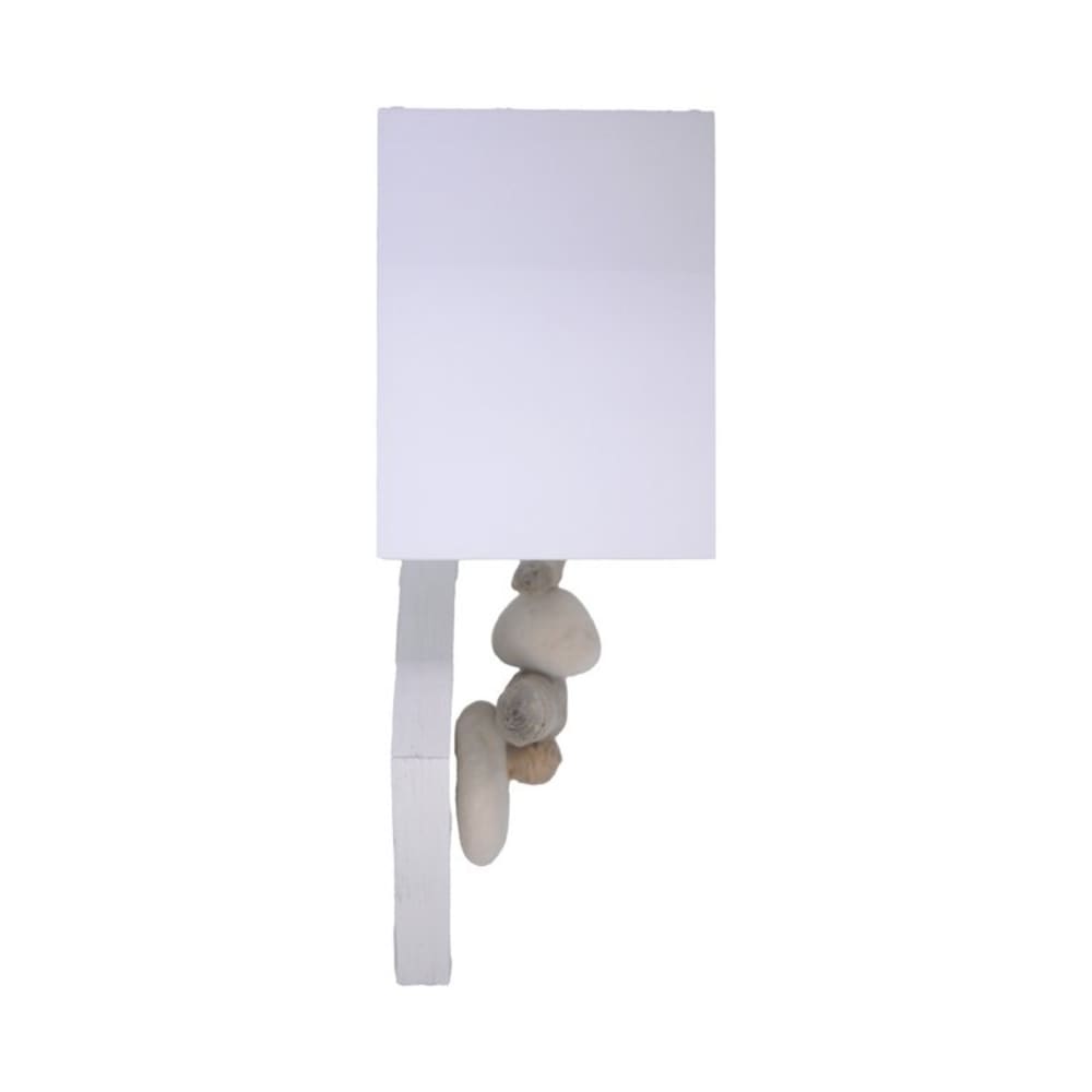 Applique murale en bois blanc — vue 3