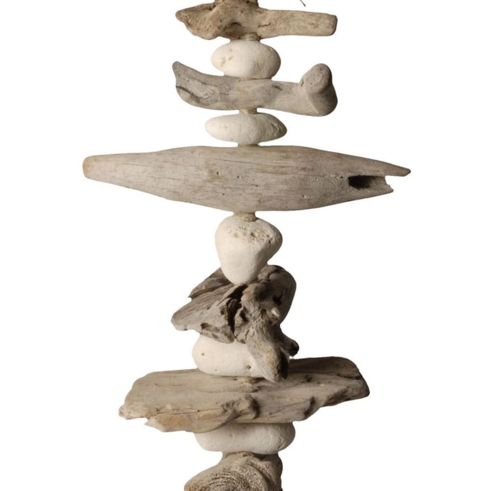 Lampe à poser en bois blanc cassé - Maisons du Monde